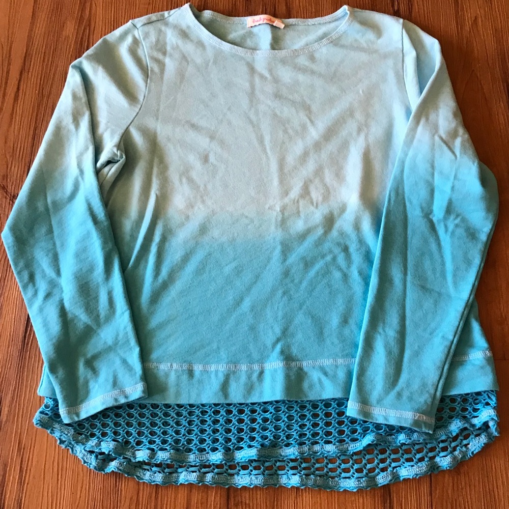 Fresh Produce Ombré 3/4 Sleeve Top